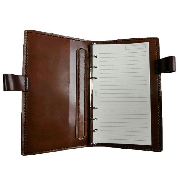 ナローサイズ システム手帳 /ホーウィン社 シェルコードバン : シェル