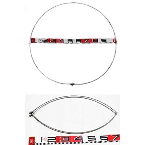 四つ折り 64チタン 100cm 玉枠 超コンパクトなタモ網 (100cm) 100cm 64チタン 玉枠