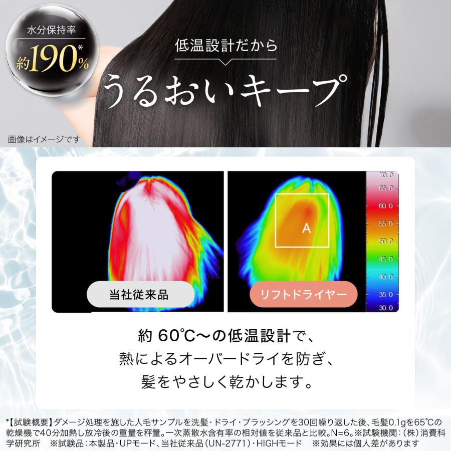 ヤーマン ドライヤー リフトドライヤー スマート 公式 コンパクト 速乾 大風量 高速 軽量 ツヤ 低温 スカルプ 海外使用可能 | YA‐MAN | 05