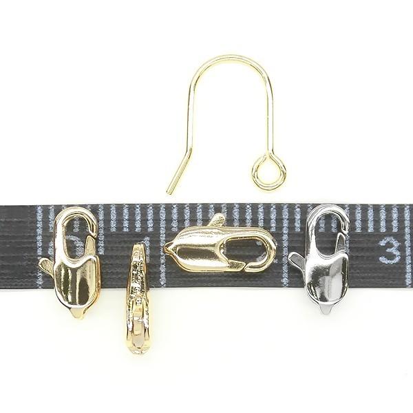カニカン約3×9mm スリム型 2個入 ネックレス ブレスレット