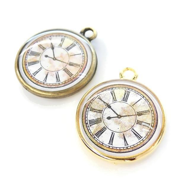 チャームパーツ 1個入 Alice シリーズ Time travel アリス 未来