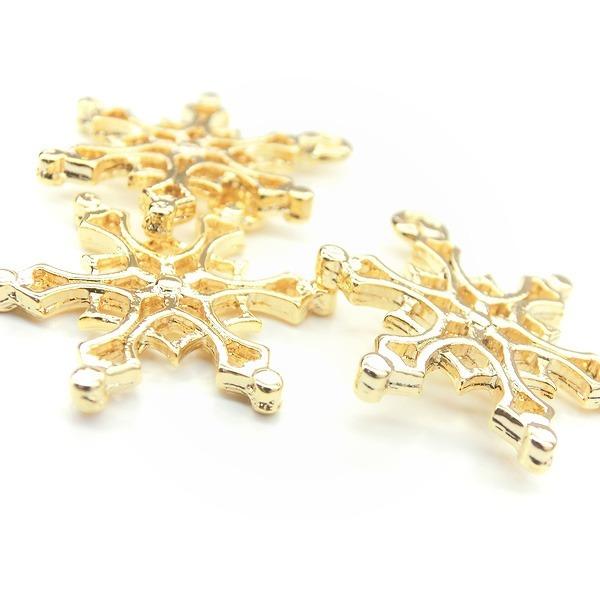 チャームパーツ 2個入 Frozen 雪の結晶 snow crystal スノー