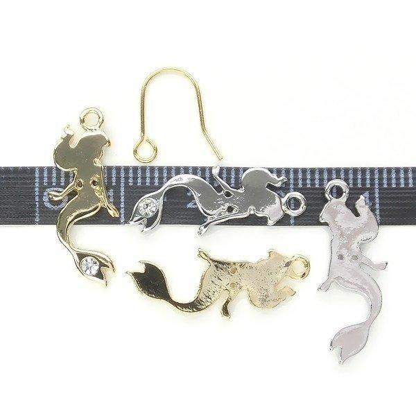 チャームパーツ 2個入 Little Mermaid リトルマーメイド 人魚