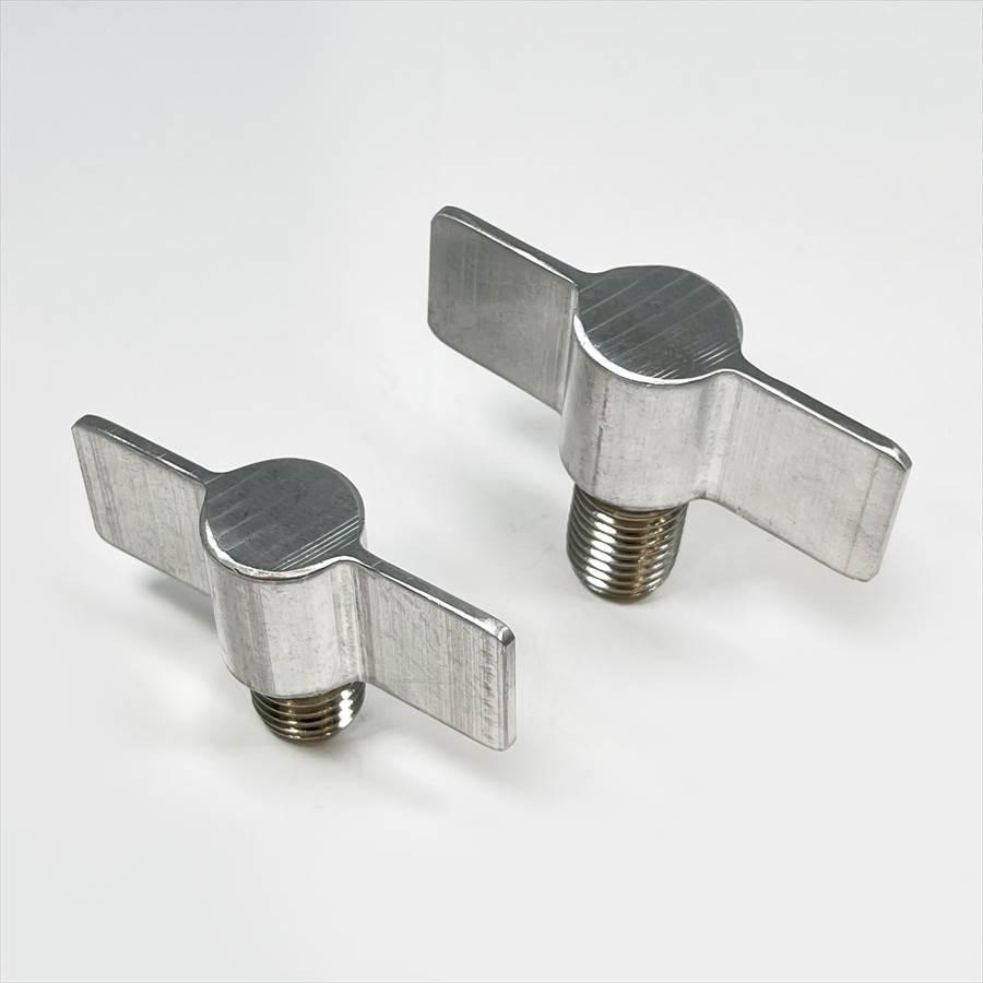 【めい】大幅値下げ　値引　MLBLT C3B 処分　未使用 アルマックス アルマックス製 蝶ボルト2個セット 88-052 M16×25