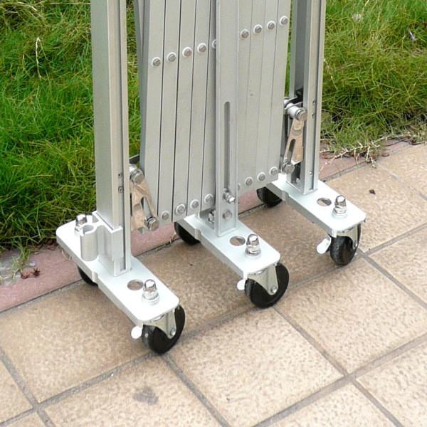 アルマックス（ALMAX） EXG1540 取付柱用の杭2本付き W4.0m×H1.6m 門扉