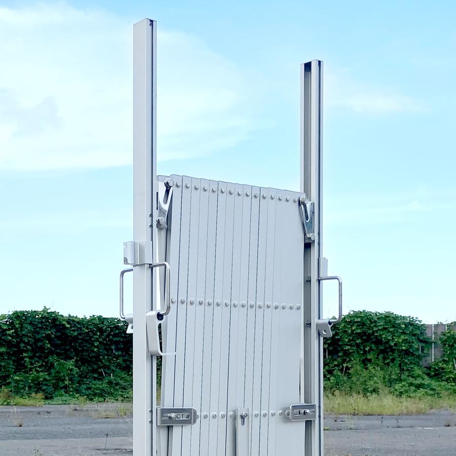 アルマックス アルミゲート HXG-1260 幅6.2m×高さ1.6m 片開き アルマックス アルミゲート HXG-1260 幅6.2m×高さ1.6m 片開き