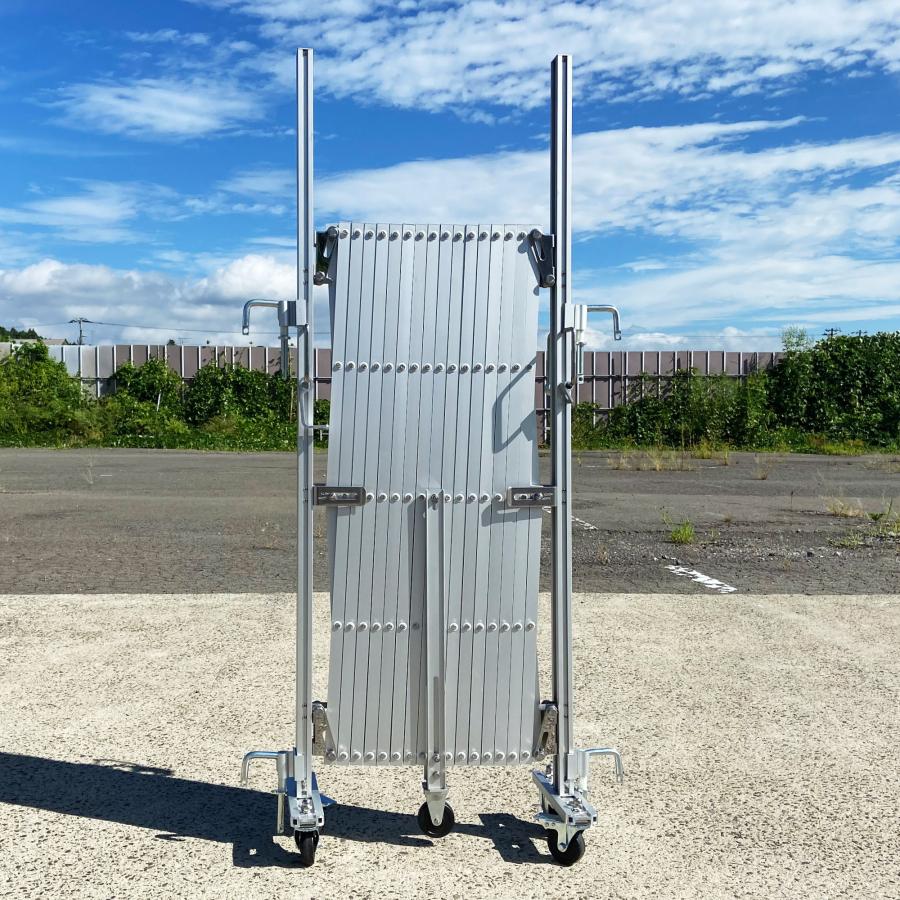 アルマックス アルミゲート HXG-1260 幅6.2m×高さ1.6m 片開き アルマックス アルミゲート HXG-1260 幅6.2m×高さ1.6m 片開き