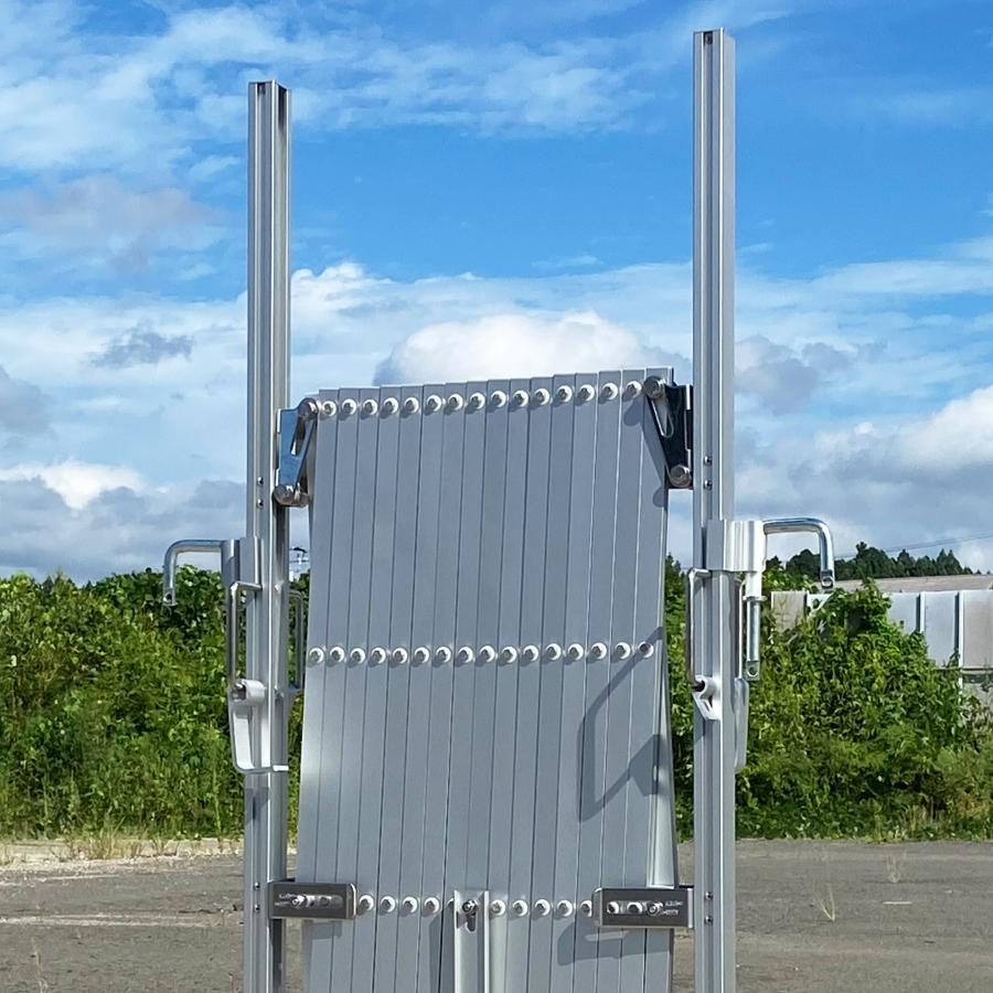 アルマックス アルミゲート HXG-1260 幅6.2m×高さ1.6m 片開き アルマックス アルミゲート HXG-1260 幅6.2m×高さ1.6m 片開き