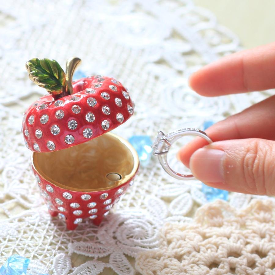 東京銀座PICALS アップル りんご 小物入れ おしゃれ アクセサリー 収納