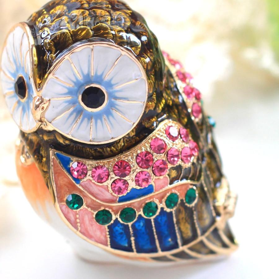 東京銀座PICALS 【正規品】 フクロウA 鳥 小物入れ おしゃれ