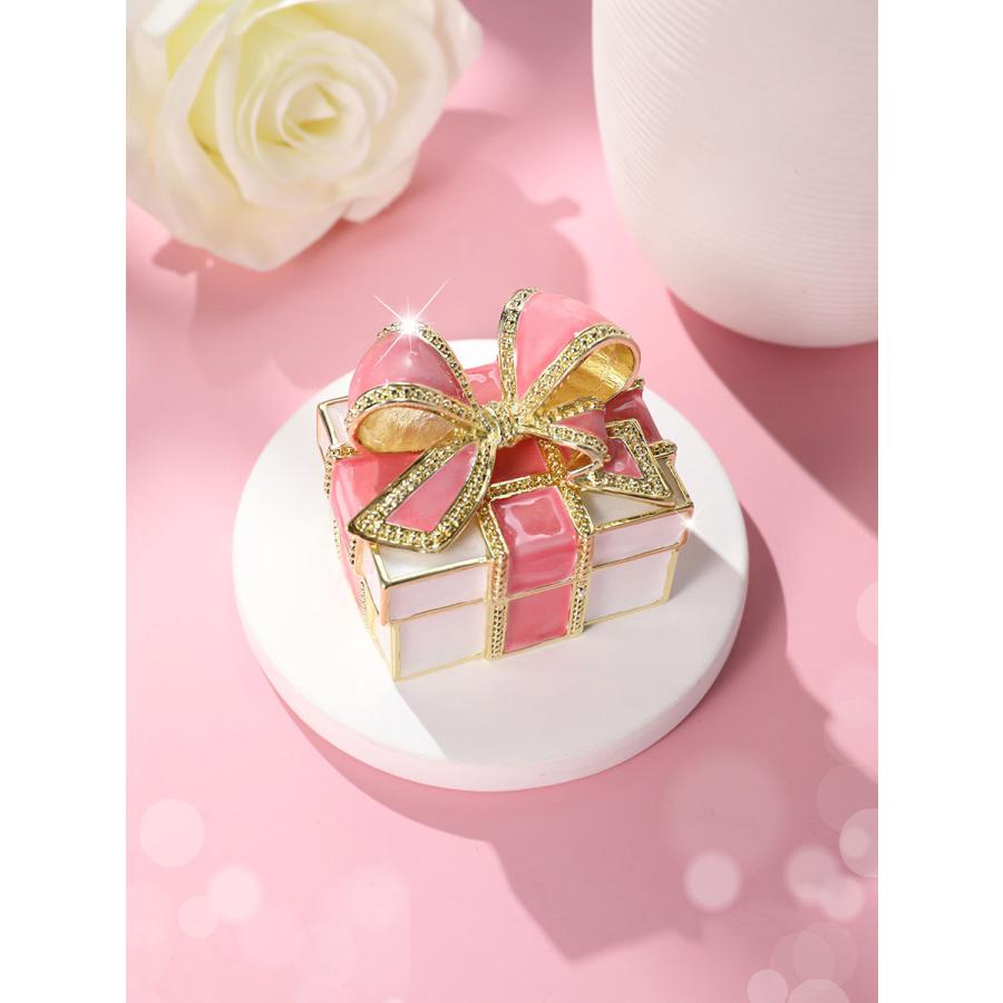 東京銀座PICALS 【正規品】 プレゼントボックス リボン 小物入れ