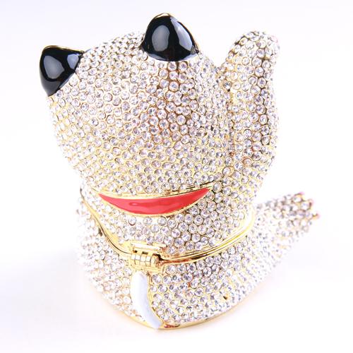 東京銀座PICALS 【正規品】 煌めき招き猫 ネコ 小物入れ おしゃれ