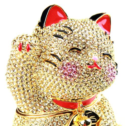 PICALS 煌めき招き猫 東京銀座PICALS 【正規品】 煌めき招き猫 ネコ 小物入れ おしゃれ