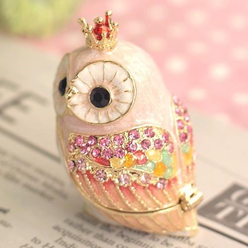 東京銀座PICALS 【正規品】 クラウンふくろう 王冠 小物入れ おしゃれ