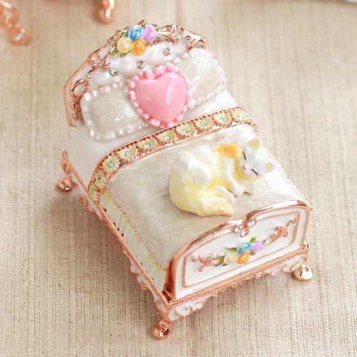 東京銀座PICALS 【正規品】 ミニチュアベッド 小物入れ おしゃれ