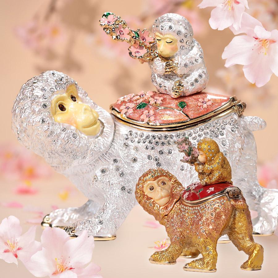 東京銀座PICALS 【正規品】 親子申 猿 小物入れ おしゃれ 東京銀座PICALS 【正規品】 親子申 猿 小物入れ おしゃれ