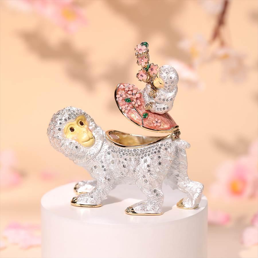 東京銀座PICALS 【正規品】 親子申 猿 小物入れ おしゃれ