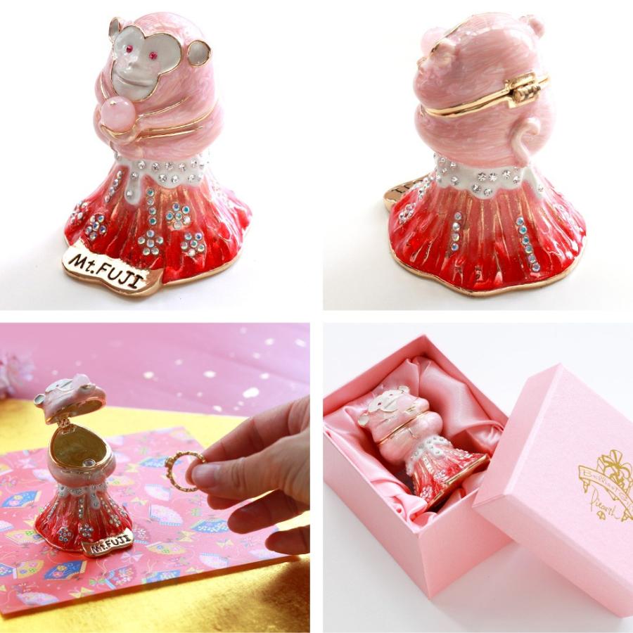 東京銀座PICALS 【正規品】 富士山とニホンザル 猿 小物入れ