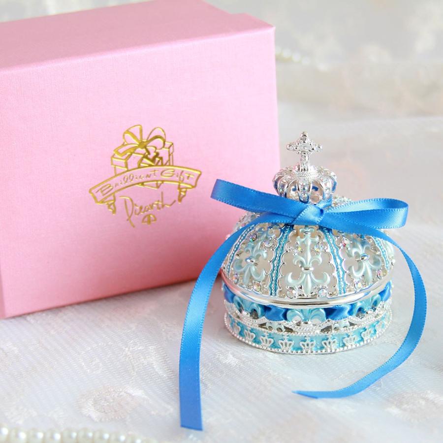 TMOQITO クラウン ジュエリーボックス アクセサリーケース リング