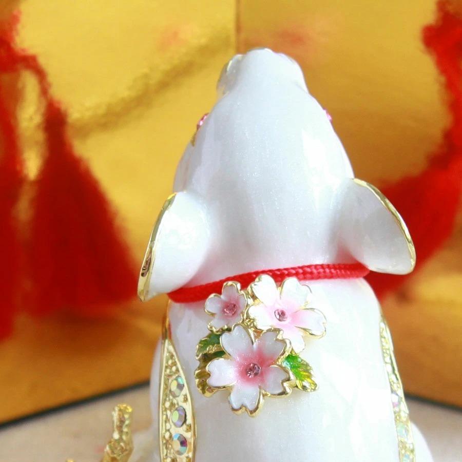 東京銀座PICALS 【正規品】 福ねずみ ネズミ さくら 小物入れ おしゃれ