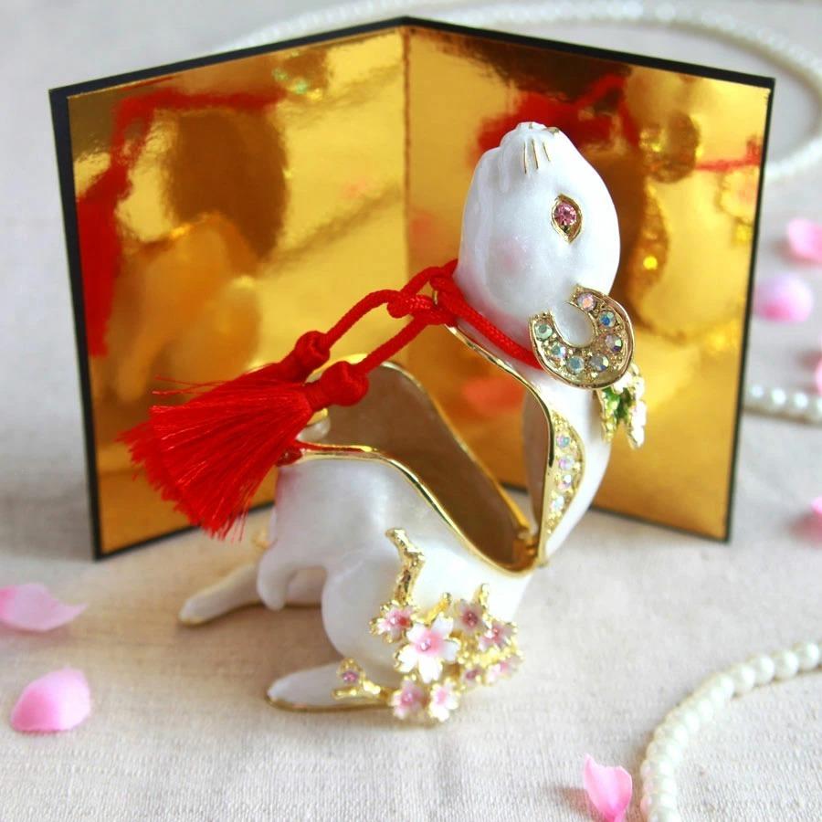 東京銀座PICALS 【正規品】 福ねずみ ネズミ さくら 小物入れ おしゃれ