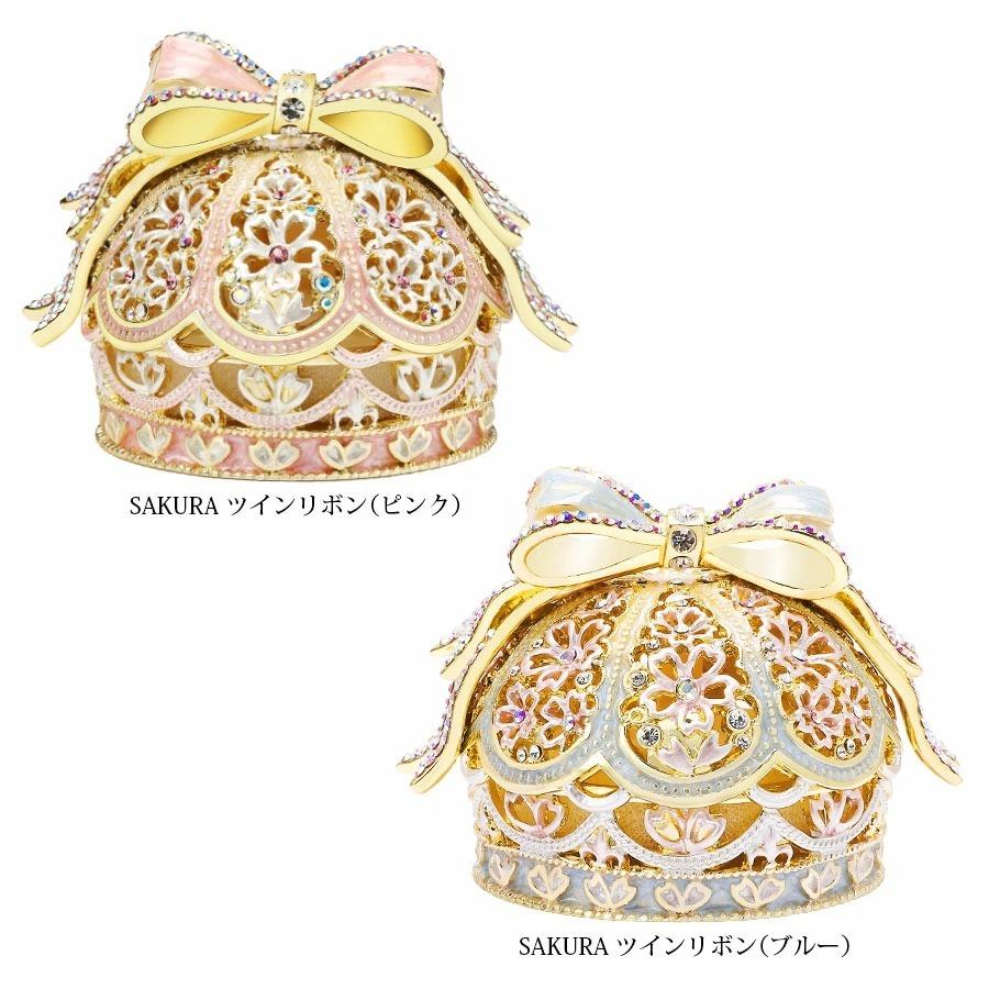 東京銀座PICALS 【正規品】 SAKURAツインリボン 桜 王冠 リボン 小物