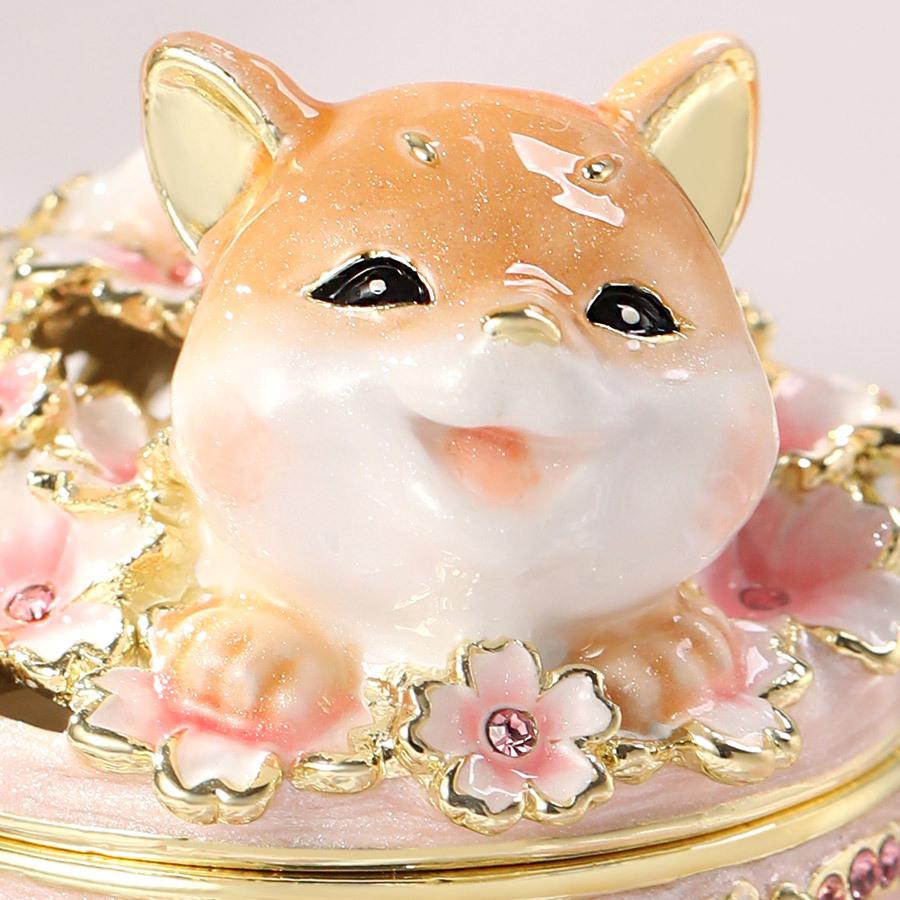 東京銀座PICALS 【正規品】 柴犬のお花見 さくら 犬 小物入れ