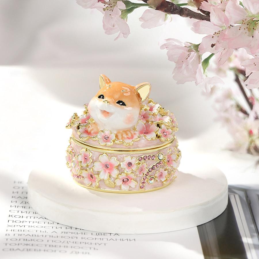 東京銀座PICALS 【正規品】 柴犬のお花見 さくら 犬 小物入れ