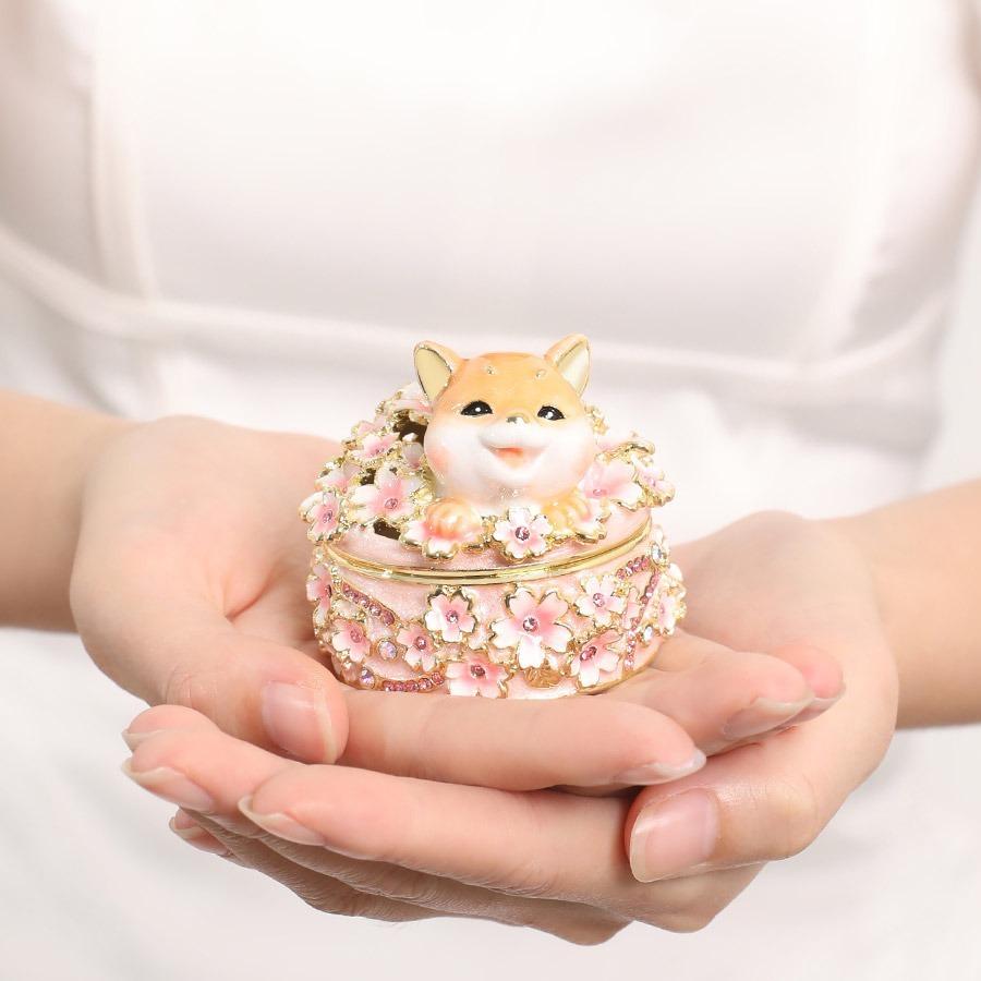 東京銀座PICALS 【正規品】 柴犬のお花見 さくら 犬 小物入れ