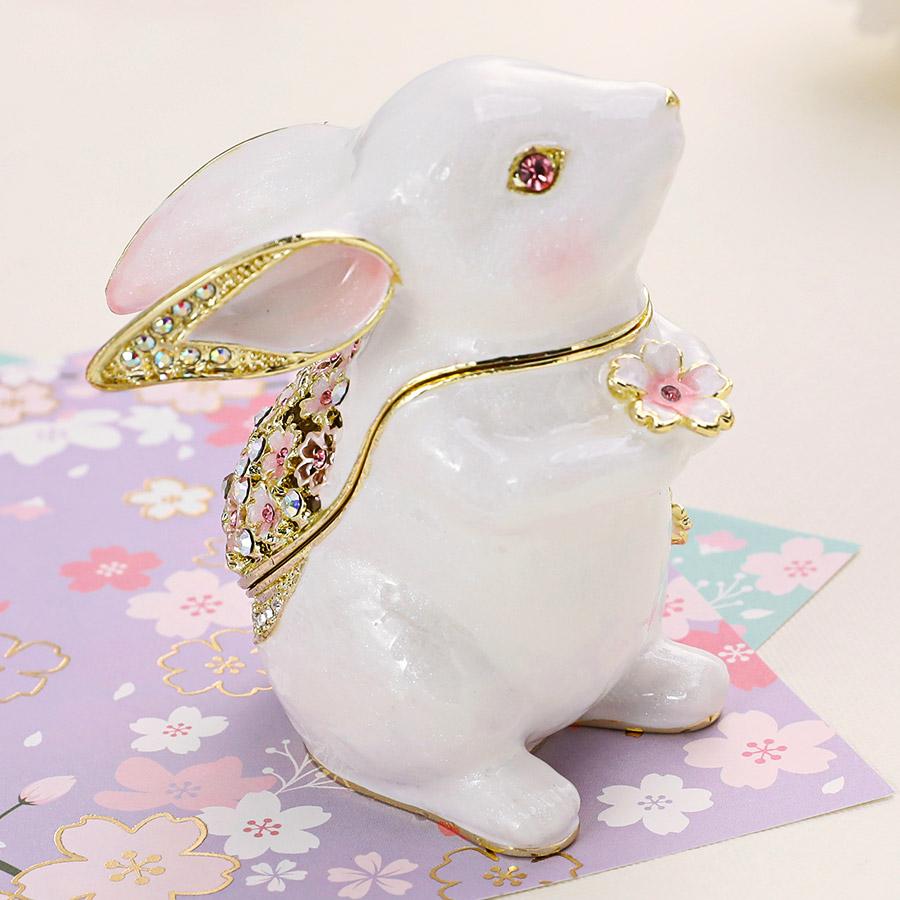 東京銀座PICALS 【正規品】 月うさぎ 卯 さくら 小物入れ 東京銀座PICALS 【正規品】 月うさぎ 卯 さくら 小物入れ