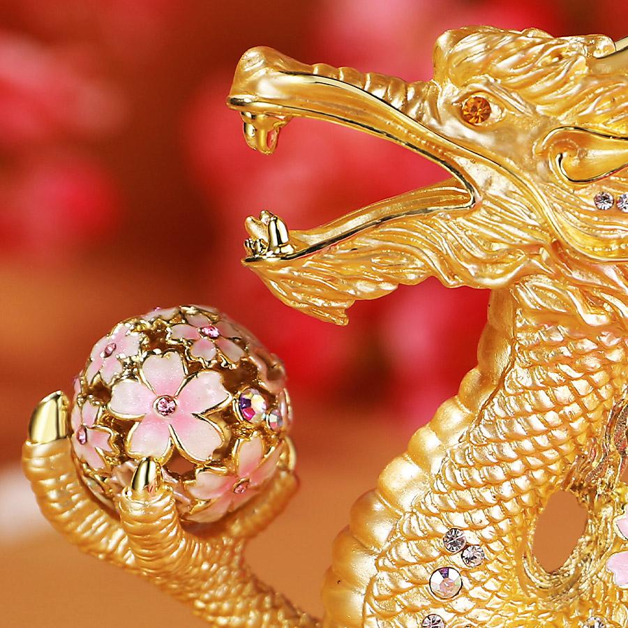 東京銀座PICALS 【正規品】 <桜龍の舞>辰年 干支の置物 竜 龍 東京銀座PICALS 【正規品】 <桜龍の舞>辰年 干支の置物 竜 龍