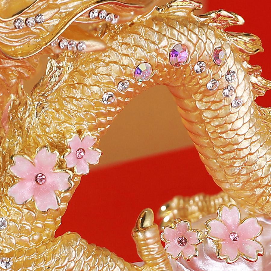 東京銀座PICALS 【正規品】 <桜龍の舞>辰年 干支の置物 竜 龍 東京銀座PICALS 【正規品】 <桜龍の舞>辰年 干支の置物 竜 龍