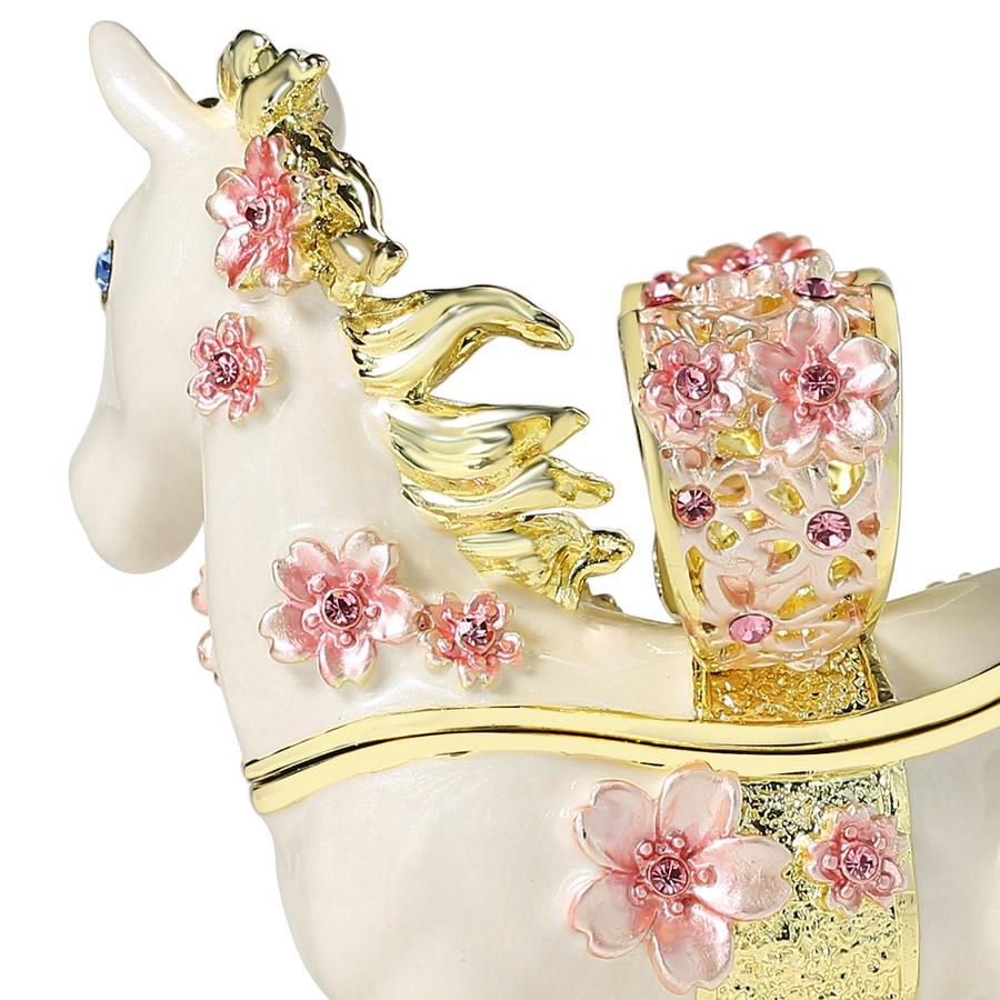 東京銀座PICALS 【正規品】＜桜小馬＞午年 馬 干支の置物 さくら