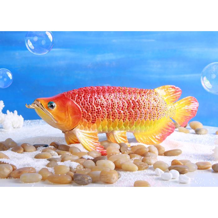 宝石入れ（スーパーレッドアロワナ） 宝石入れ（スーパーレッドアロワナ） 宝石入れ（スーパーレッド