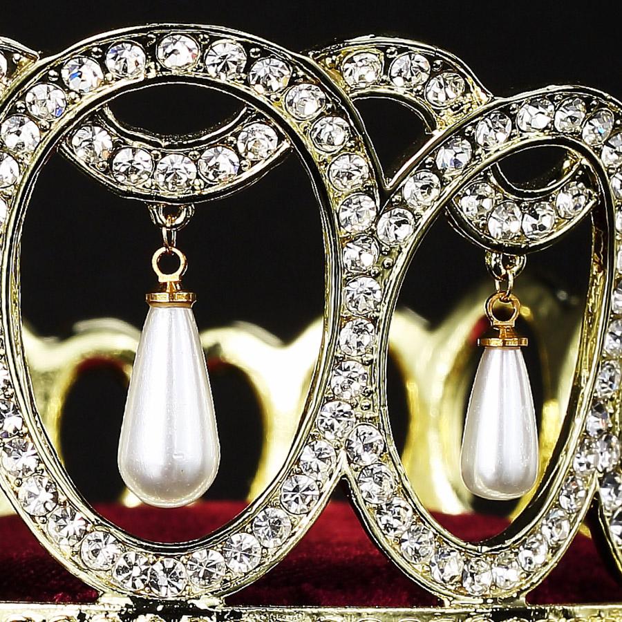 【正規品】 クイーンズ・パールティアラ アクセサリートレイ Tiara 英国王室 紋章 イギリス 小物入れ おしゃれ 収納 置物 インテリア 雑貨 北欧 玄関 ピィアース_11