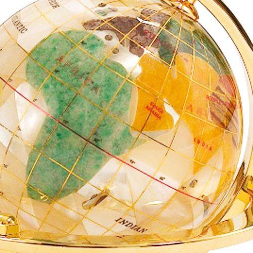 東京銀座PICALS 天然石地球儀 8cm真珠貝地球儀 3脚タイプ 東京銀座PICALS 天然石地球儀 8cm真珠貝地球儀 3脚タイプ