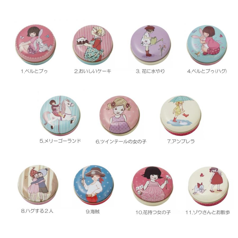 ポケットtin缶 小物入れ 丸型 缶 カン 小物入れ ブリキ Belle Boo ベル ブゥ Pockettin ベビー 子供服バケーション 通販 Yahoo ショッピング
