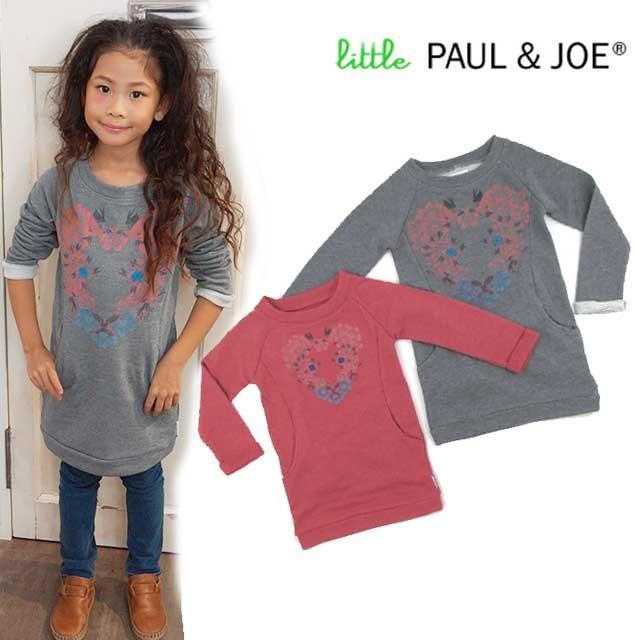 リトルポールアンドジョー Little Paul Joe お花 トラ シルエット スウェット ワンピース 4y 6y Pj1197to1199 ベビー 子供服バケーション 通販 Yahoo ショッピング