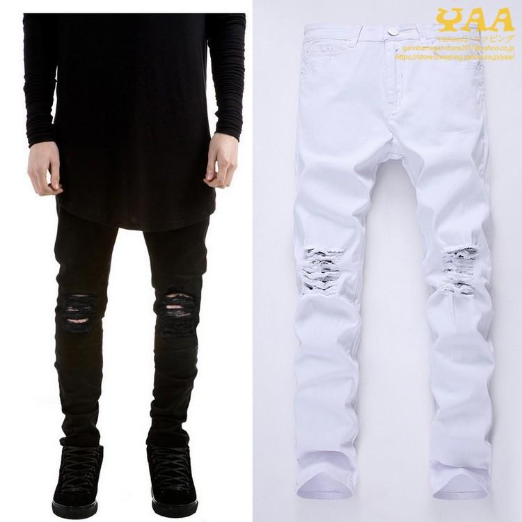 スキニー ジーンズ デニムパンツ メンズ スキニーパンツ スキニーデニム デニム ストレッチ パンツ ダメージ クラッシュ 22 色々な
