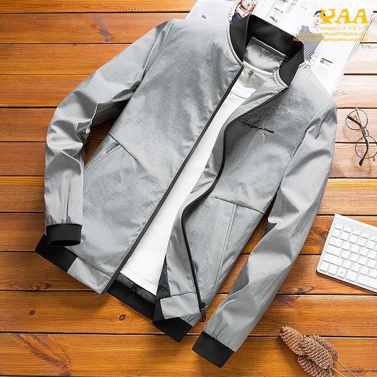 ジャンパー メンズ 30代 40代 50代 ブルゾン ジャケット ライトアウター ジップジャケット スリム 春 B Yaa 通販 Yahoo ショッピング