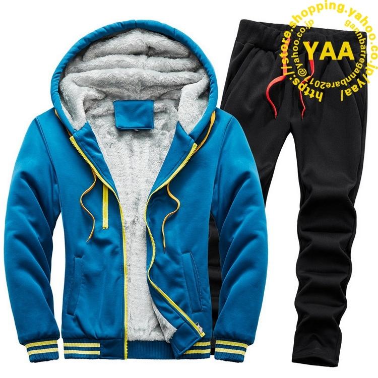 スウェット上下セット ジャージ 上下セット メンズ セットアップ スエット 2点セット 防寒着 トレーニングウェア 裏起毛 秋 あったか |  | 07