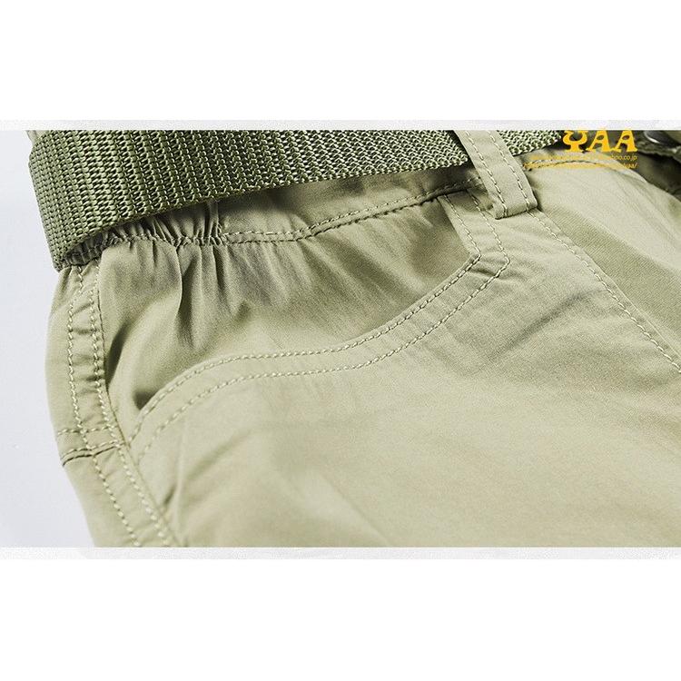 リブカーゴパンツ メンズ カーゴパンツ スキニー ワークパンツ