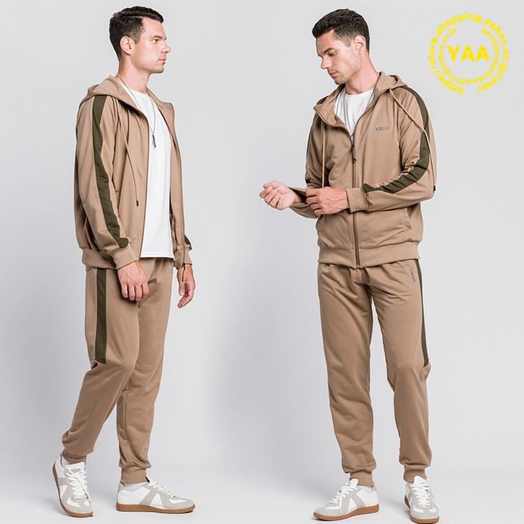 スウェット上下セット メンズ サイドラインジップパーカー ジョガーパンツ スポーツウェア セットアップ 大きいサイズ 秋物 |  | 08