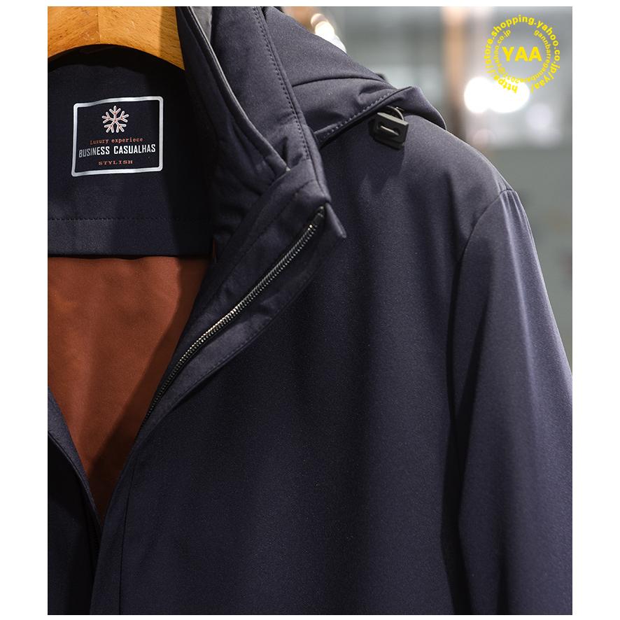 あす楽対応 ジャケット コート フード付き ビジネスコート ダウンジャケット ダウンコート コート フード付 ビジネスコート ダウンジャケット ダウンコート アウター 60代 50代 40代 メンズ 秋冬 あたたか コート アウター