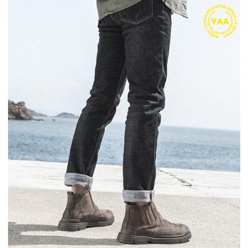 ブーツ メンズ サイドゴアブーツ シューズ 本革靴 スエード 本革 靴 ワーク アウトドア メンズ 父の日 |  | 11