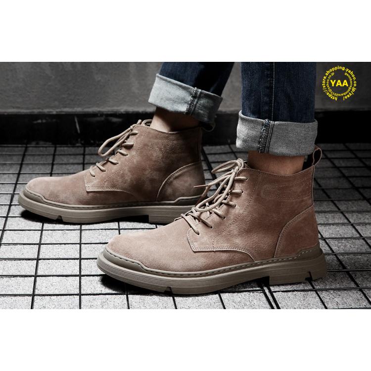 メンズ ブーツ ミリタリーブーツ ワークブーツ 革靴 本革 ピッグ