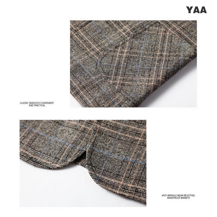 スーツジャケット メンズ チェック柄 ブレザー テーラードジャケット