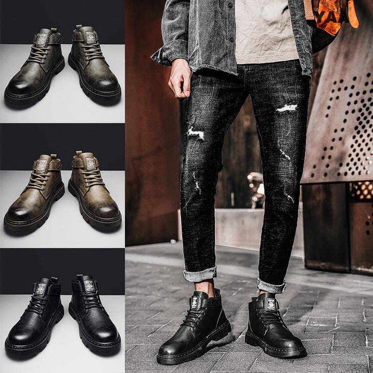 ミリタリーブーツ 革靴 ワークブーツ アンクルブーツ メンズ カジュアル シューズ 靴 合成皮革 Size24 5 27 D Yaa 通販 Yahoo ショッピング