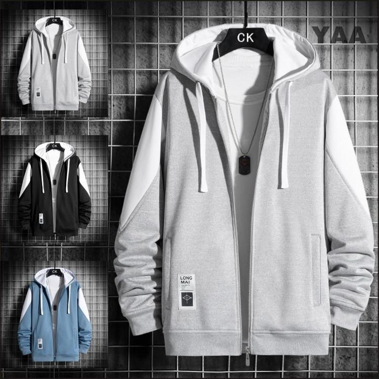 ジップアップパーカー メンズ パーカー トップス 長袖パーカー スポーツ フード付き 防寒 春服 春物 Sale 85 Off