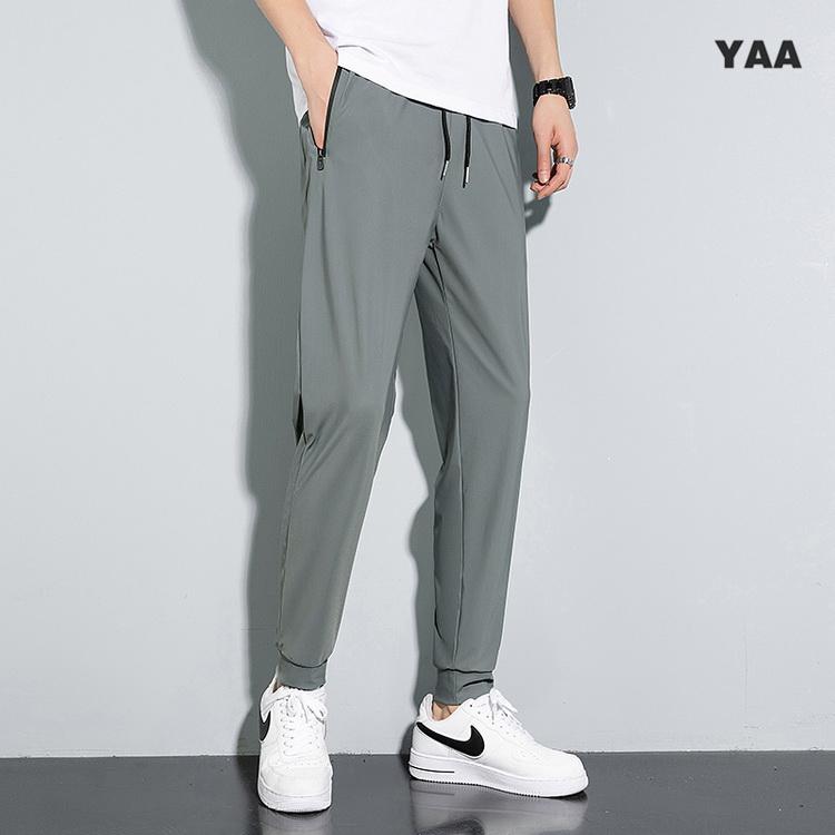 涼しい ジャージパンツ リブパン ジョガーパンツ フィットネス